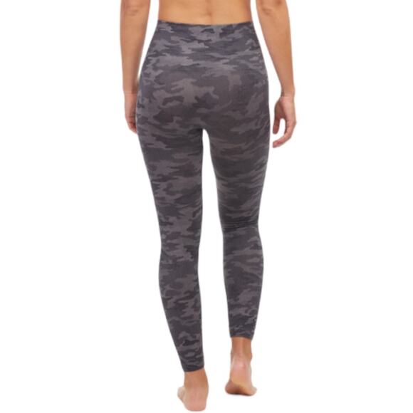 Spanx Look at Me Now Seamless Leggings in Heather Camo Women’s Size Small - Picture 3 of 7